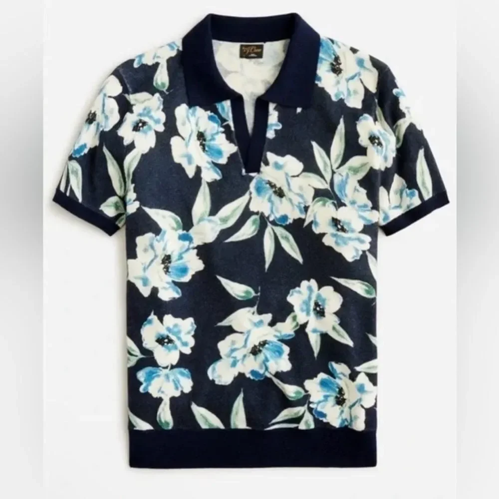 ❤️NWT Summer 100% Cashmere J. Crew Polo | L